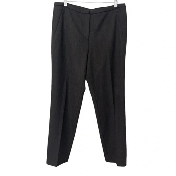 Elie Tahari Pants - Ellie Tahari Dress Straight Leg Dress Pants Women’s Gray Size 12